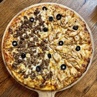 Pizza moitié moitié