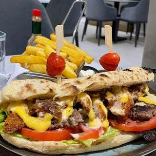 sandwich viande hachées