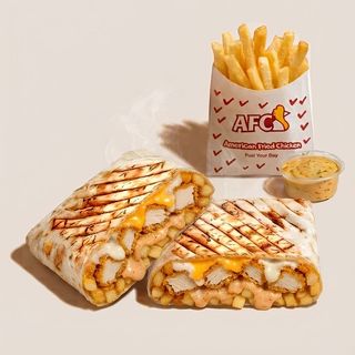 Crispy Chicken Tacos + Frites