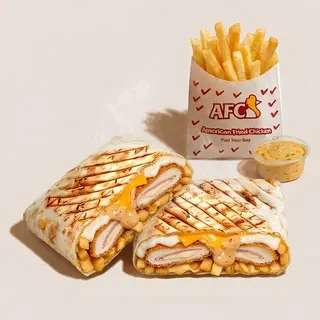 Cordon Bleu Tacos + Frites