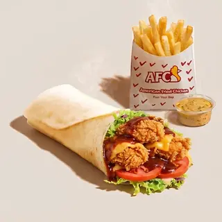 Mega Chicken Roll Barbecue