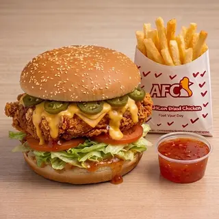 Sweet & Spicy Chicken Burger