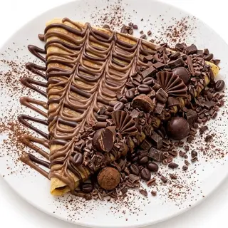 Crepe Double Chocolate