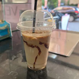 Iced caramel coffee