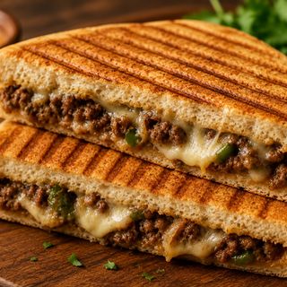 Panini viande hachée