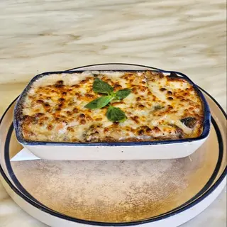 Lasagna pollo e funghi