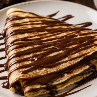 Crepe double nutella