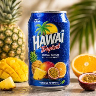 Hawaï - Tropical ( 33Cl ) Canette