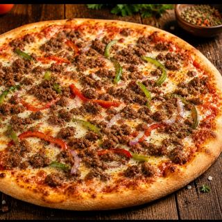 Pizza viande hachée