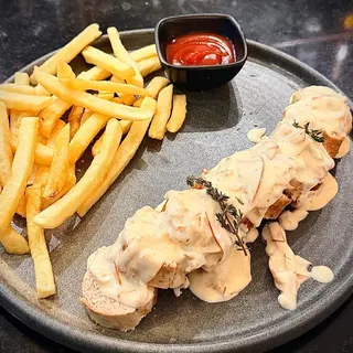 Cordon Bleu Sauce Champignons