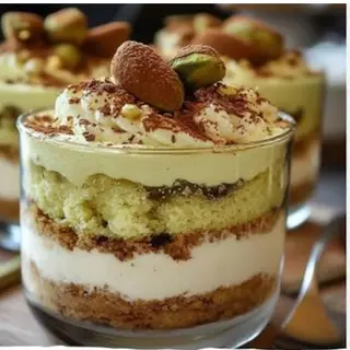 Tiramisu pistache