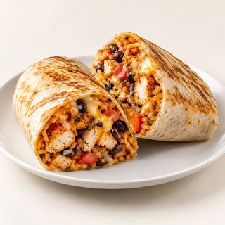 Burrito Poulet Veracruz