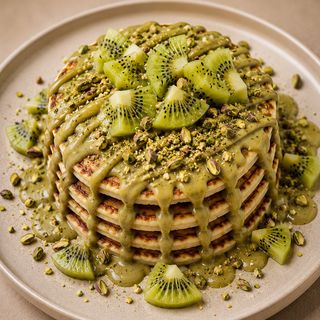 Pancake pistache