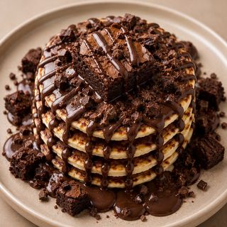 Pancake brownie