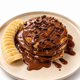 Pancake nutella banane