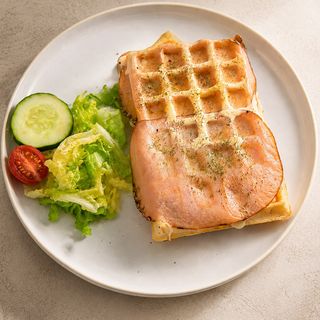 Gaufre charcuterie