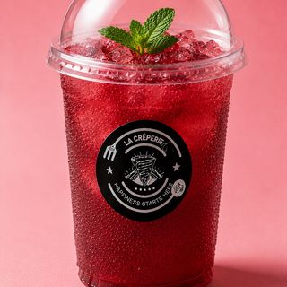 Iced tea fruit rouge