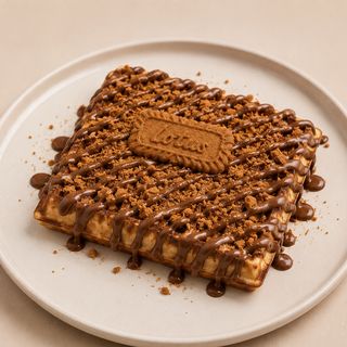 Gaufre lotus nutella