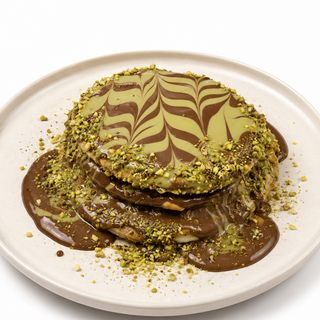 Pancake kunafa pistache