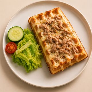 Gaufre thon