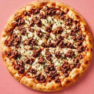 Pizza viande hachée
