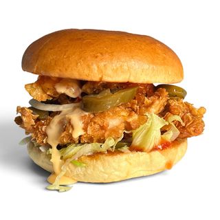 Chili Chicken Stack Burger – Épicé