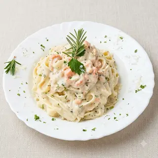 Tagliatelles Al Salmone