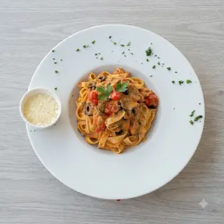Tagliatelles Puttanesca
