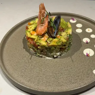 Avocat crevettes