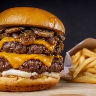 Burger Double Cheese