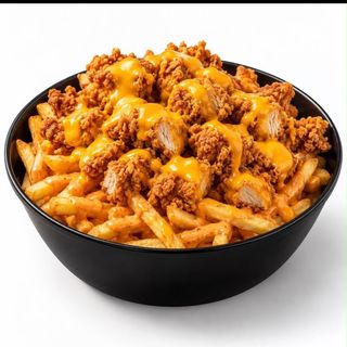 French fries crispy