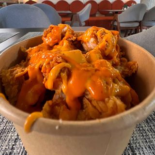 Cheezy box crispy