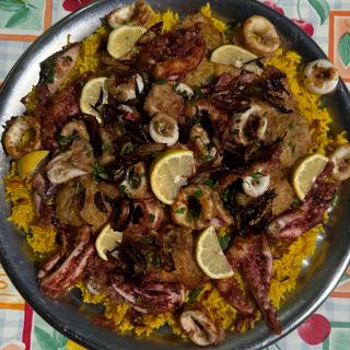 كبسة سمك و كليمار