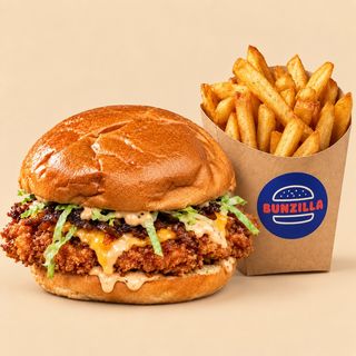 Chickenzilla + Frites