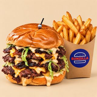 Redzilla + Frites