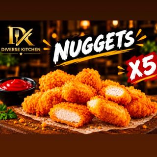 5 pièces nuggets