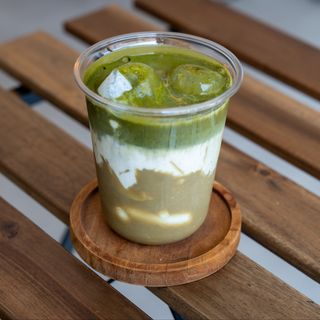 Iced Matcha Pistachio