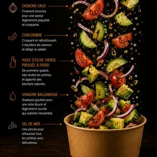 Bowl crudités