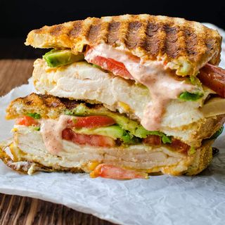 Panini chicken crispy
