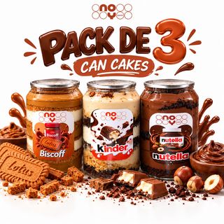 PACK DE 3 CAN CAKES