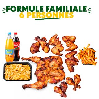 Formule Familiale 6 Personnes