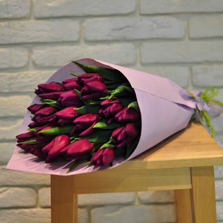 Buchet de 21 Lalele Violete
