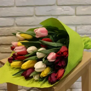 Buchet de 25 Lalele Mix