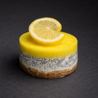 Lemon Poppy Seed Cheesecake