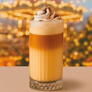 Gingerbread Carob Iced Latte