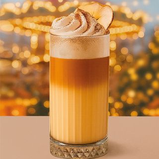 Apple Pie Carob Iced Latte