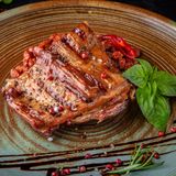 Costiță de porc cu lobio