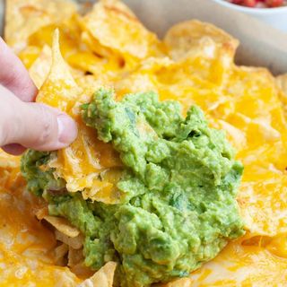 Guacamole cu nachos