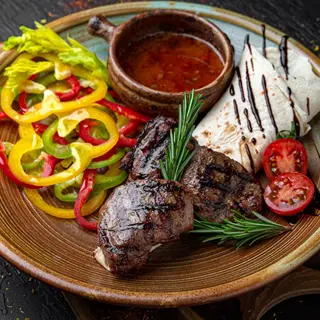 Shashlik de curcan