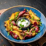 Cartofi cu afumături